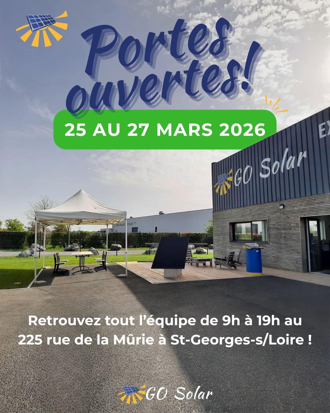 portes ouvertes GO SOLAR 2026